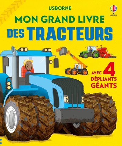 Mon grand livre des tracteurs - dès 4 ans - Image principale