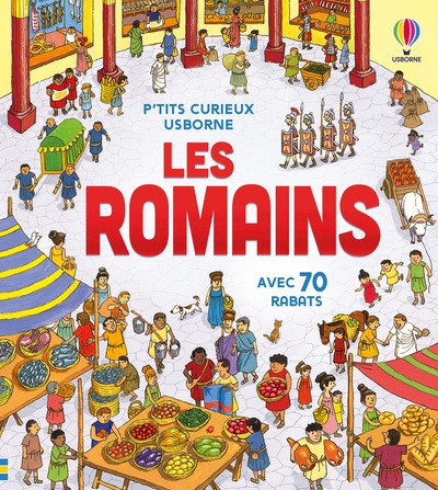 Les romains - p'tits curieux usborne - dès 5 ans - Image principale