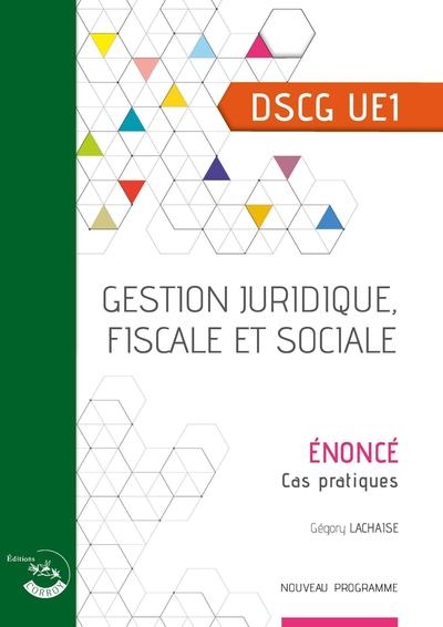 Gestion juridique, fiscale et sociale - énoncé - Image principale