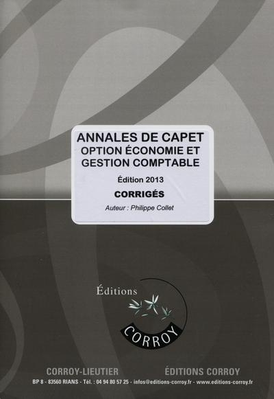 Annales de capet - corrigé - Image principale