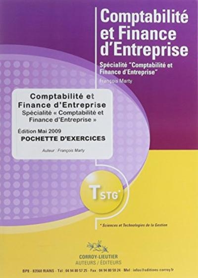 Comptabilité et finance d'entreprise. pochette exercices - Image principale