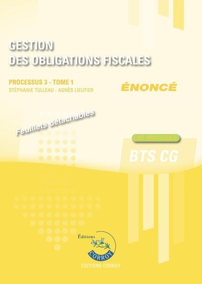 Gestion des obligations fiscales tome 1 - enoncé - Image principale
