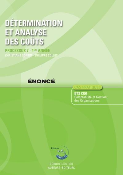Détermination et analyse des coûts - énoncé - Image principale