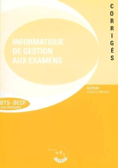 L'informatique de gestion aux examens - pochette - Image principale