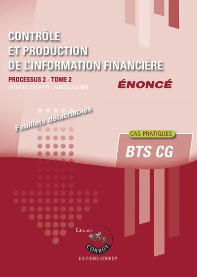 Contrôle et production de l'information financière - tome 2 - enoncé - Image principale