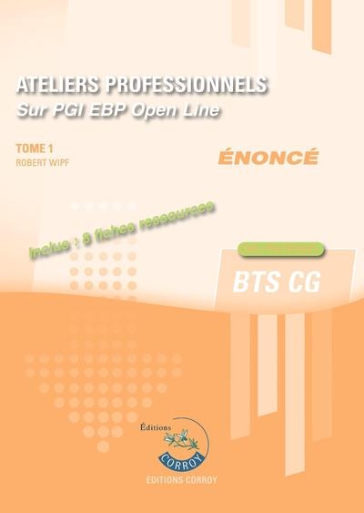 Ateliers professionnels - tome 1 - enoncé - Image principale