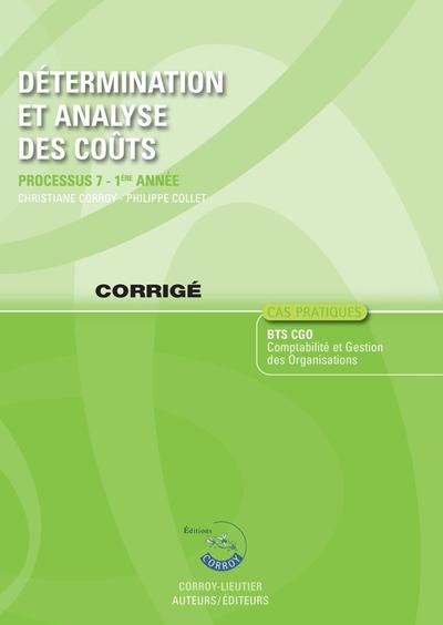 Détermination et analyse des coûts - corrigé - Image principale