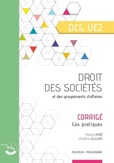 Droit des sociétés et des groupements d'affaires - corrigé - Image principale