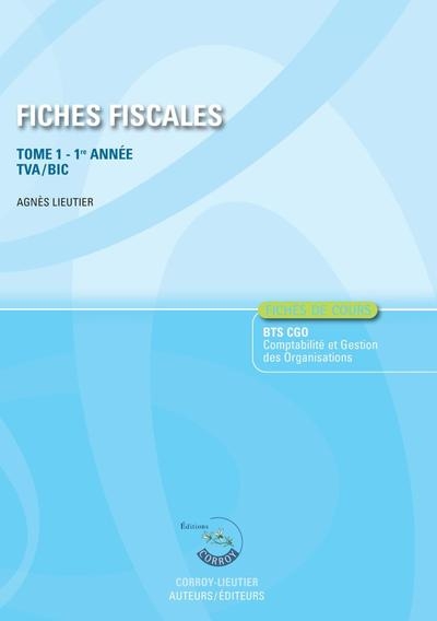 Fiches fiscales - tome 1 - Image principale