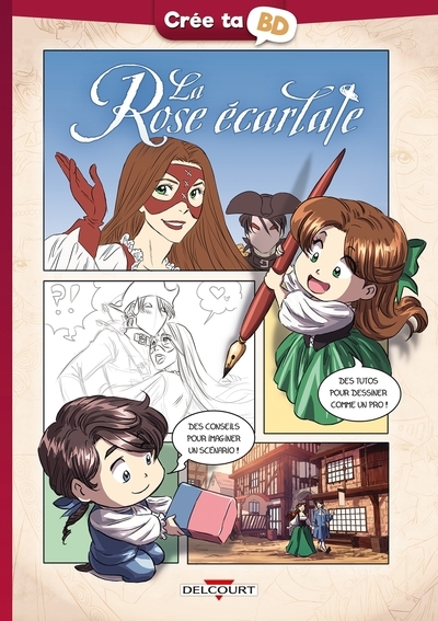 La rose écarlate - crée ta bd - Image principale