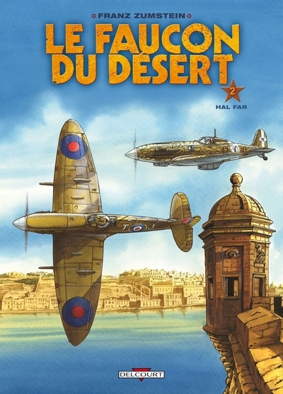 Le faucon du désert t02 - hal far - Image principale