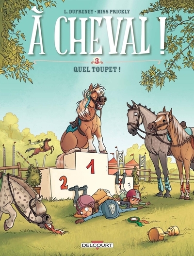 A cheval ! - tome 03 quel toupet ! - Image principale