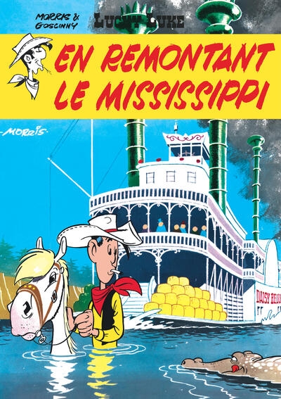 Lucky luke - tome 16 - en remontant le mississippi - Image principale