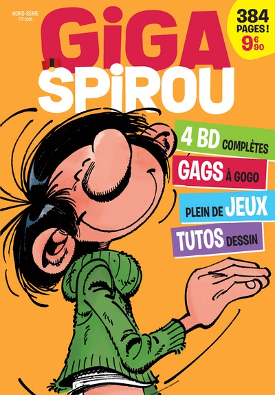 Giga spirou - hors-série - été 2025 - Image principale
