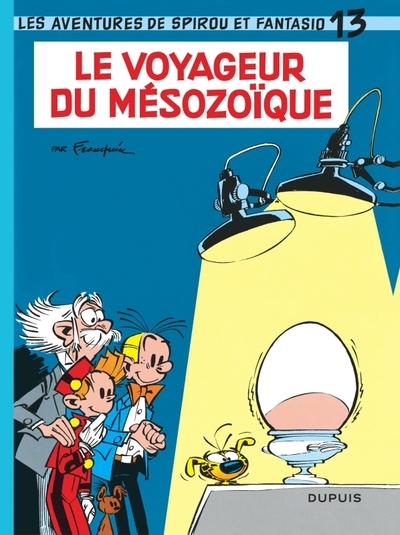 Spirou et fantasio - tome 13 - le voyageur du mésozoïque - Image principale