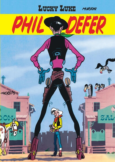 Lucky luke - tome 8 - phil defer - Image principale