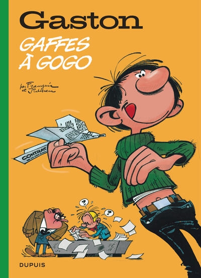 Gaston (édition 2018) - tome 5 - gaffes à gogo - Image principale