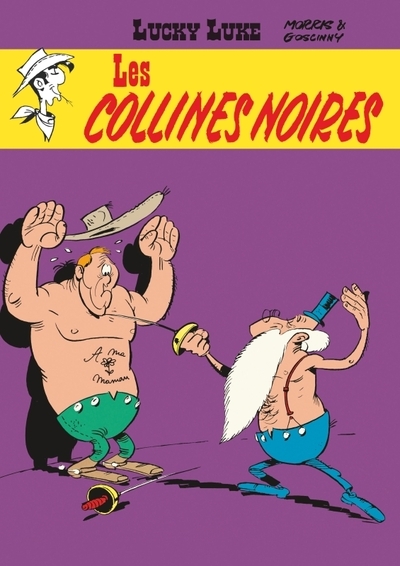 Lucky luke - tome 21 - les collines noires - Image principale