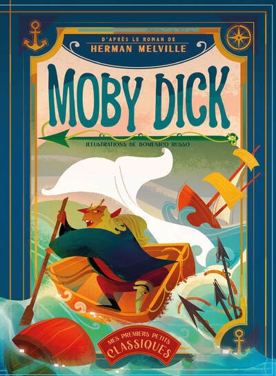 Moby dick - d'après le roman de herman melville - mes premiers petits classiques - Image principale