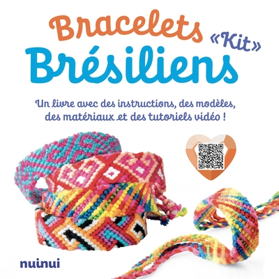 Kit bracelets brésiliens - un livret avec des instructions, des modèles, des materiaux et des tutoriels vidéos ! - Image principale