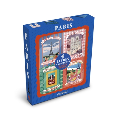Coffret paris - 4 livres magnétiques - magnet books - Image principale