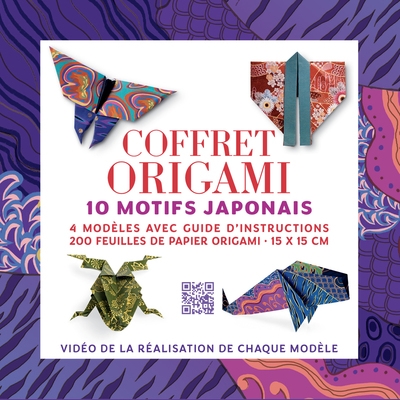 Coffret origami 10 motifs japonais - Image principale