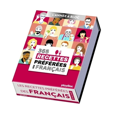Calendrier les recettes préférées des français - l'année à bloc - Image principale