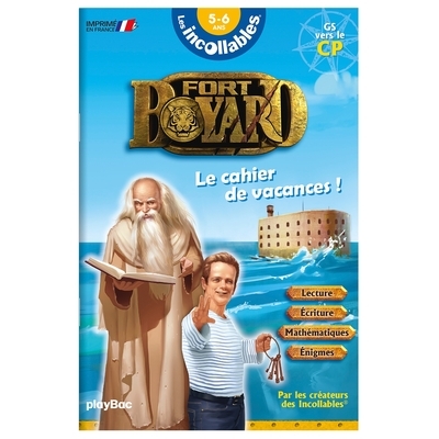Cahier de vacances 2024 fort boyard - les incollables - grande section au cp - 5/6 ans - Image principale