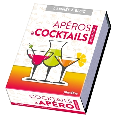 Calendrier cocktails et apéros en 365 jours - année à bloc - Image principale