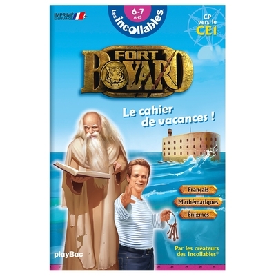 Cahier de vacances 2024 fort boyard - les incollables - cp au ce1 - 6/7 ans - Image principale