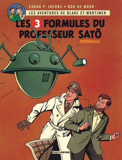 Blake & mortimer - intégrales - tome 5 - les trois formules du professeur sat - intégrale complète - Image principale