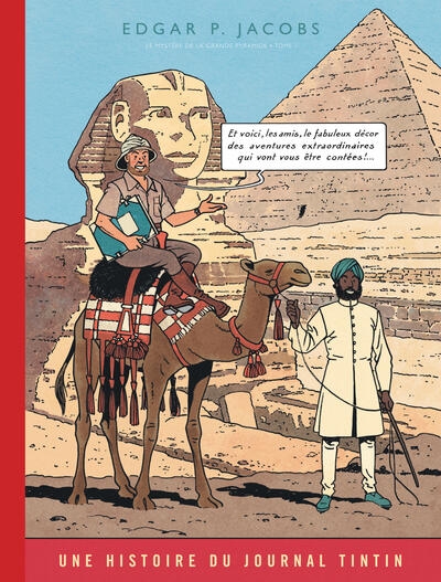 Blake & mortimer - tome 4 - le mystère de la grande pyramide - tome 1 - Image principale