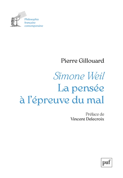 Simone weil. la pensée à l'épreuve du mal - Image principale