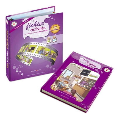 Le livre du maître et son fichier d'activités méthode de lecture les alphas - guide pédagogique - la m - Image principale