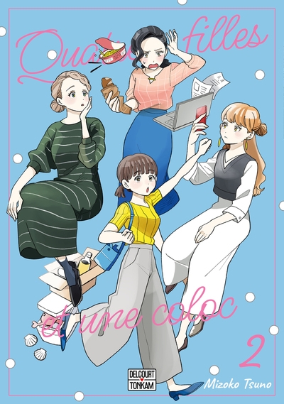 Quatre filles et une coloc t02 - Image principale