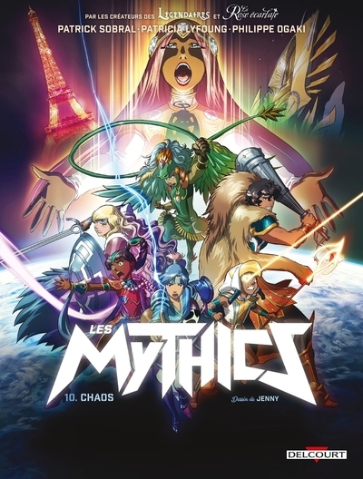 Les mythics - tome 10 chaos - Image principale