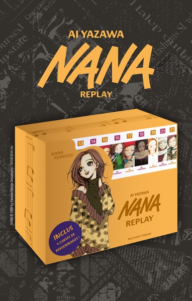 Nana replay - coffret t11 à t21 - Image principale