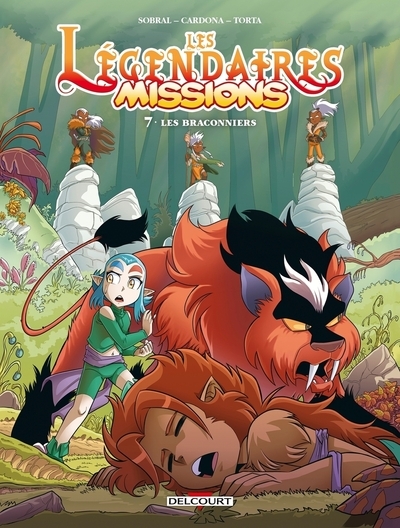 Les legendaires missions - tome 07 les braconniers - Image principale