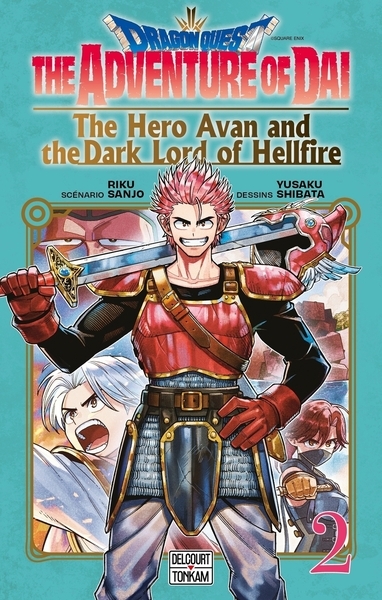 Dragon quest - the hero avan and the dark lord of hellfire - tome 02 - Image principale