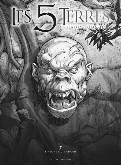 Les 5 terres t01 - edition nb - Image principale