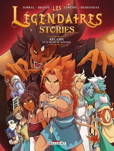 Les legendaires stories - tome 05 kel-cha et le destin de jaguarys - Image principale