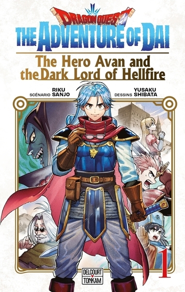 Dragon quest - the hero avan and the dark lord of hellfire - tome 01 - Image principale