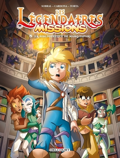 Les légendaires missions - tome 08 la bibliothèque de marq-tapahj - Image principale