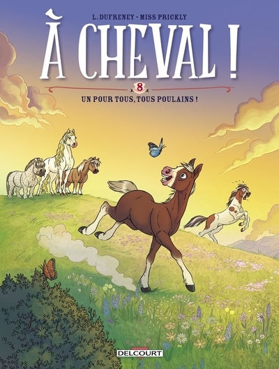 A cheval ! - tome 08 un pour tous, tous poulains ! - Image principale