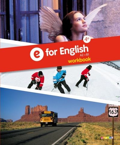 E for english 4e - anglais ed.2013 - workbook - Image principale
