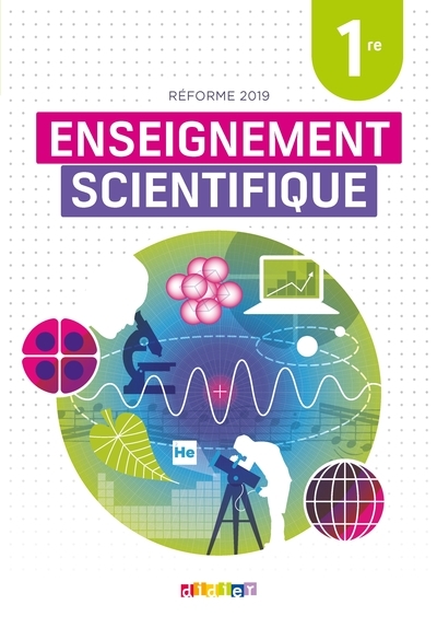 Enseignement scientifique 1re - livre - Image principale