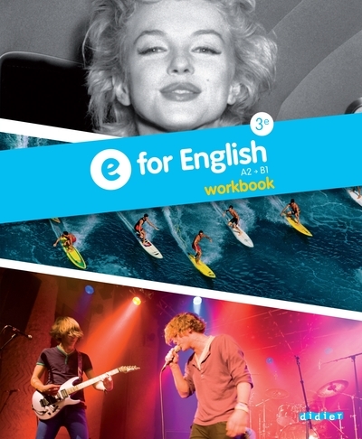 E for english 3e - anglais ed.2014 - workbook - Image principale