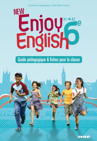 New enjoy english 6e - guide pédagogique - version papier + fiches - Image principale
