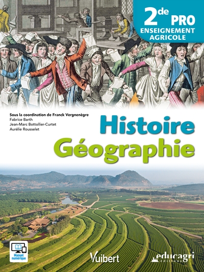 Histoire géographie 2de bac professionnel agricole (2017) - Image principale