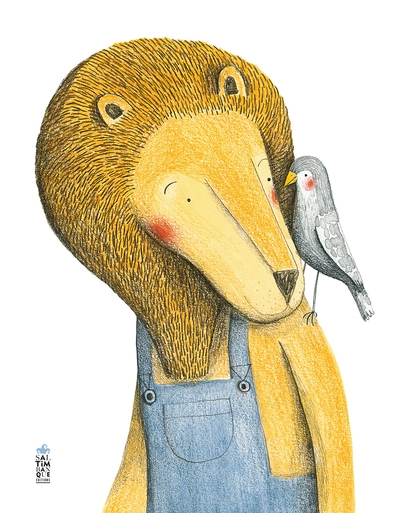 Le lion et l'oiseau - Image principale